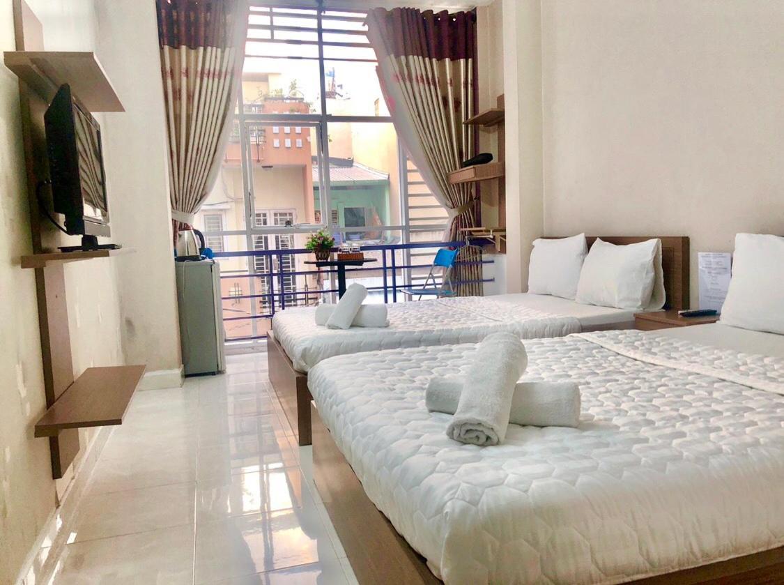 Thanhha Guesthouse At Bui Vien Walking Street Ho Chi Minh Zewnętrze zdjęcie